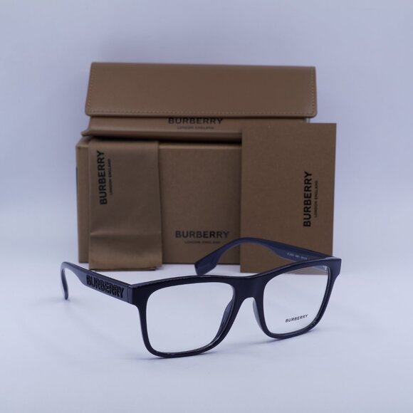 Final Price! Burberry BE2353 3961 Blue Eyeglasses 55mm - Picture 1 of 10